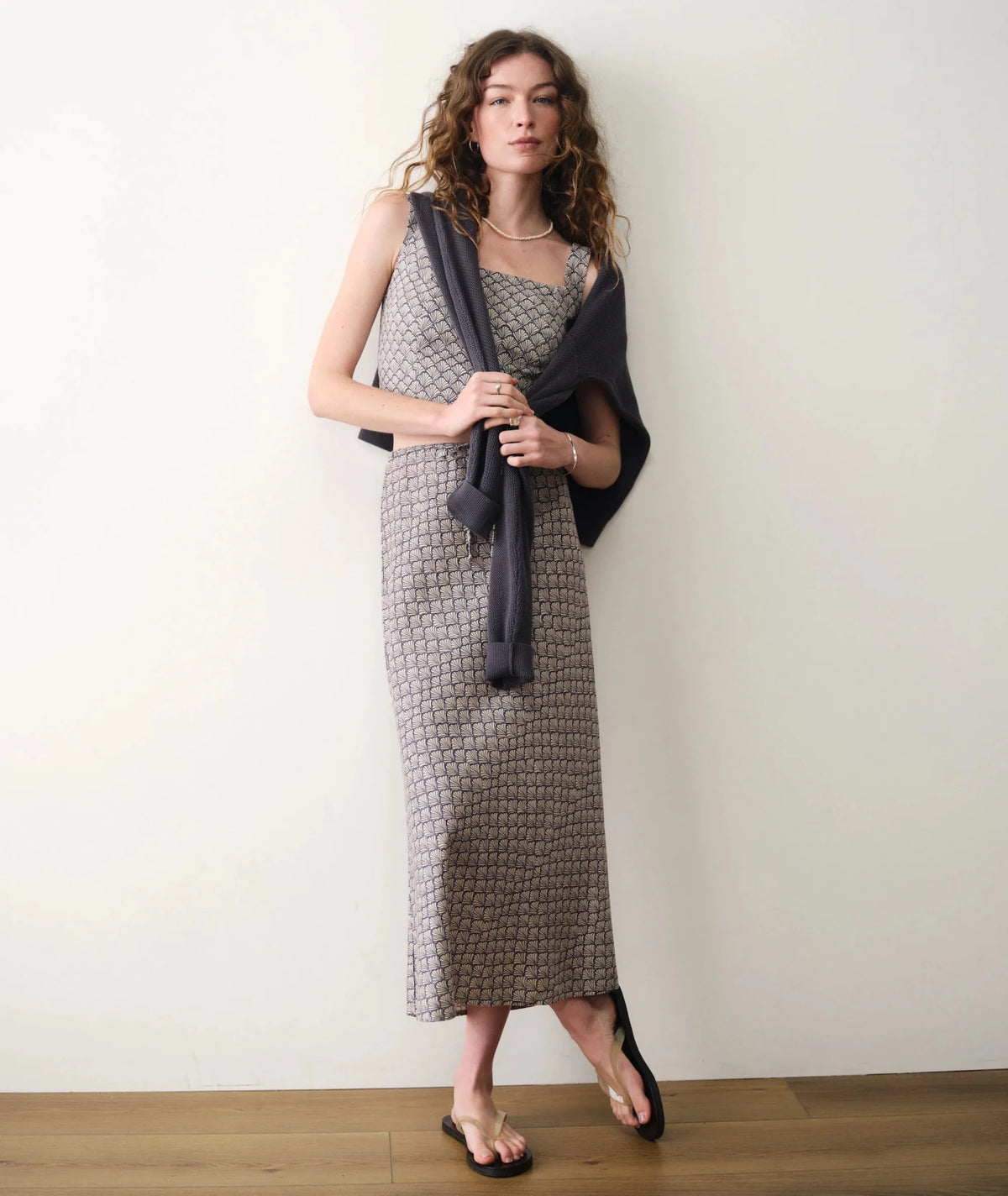 Marine Layer Avery Hemp Midi Skirt - Flea Boutiques