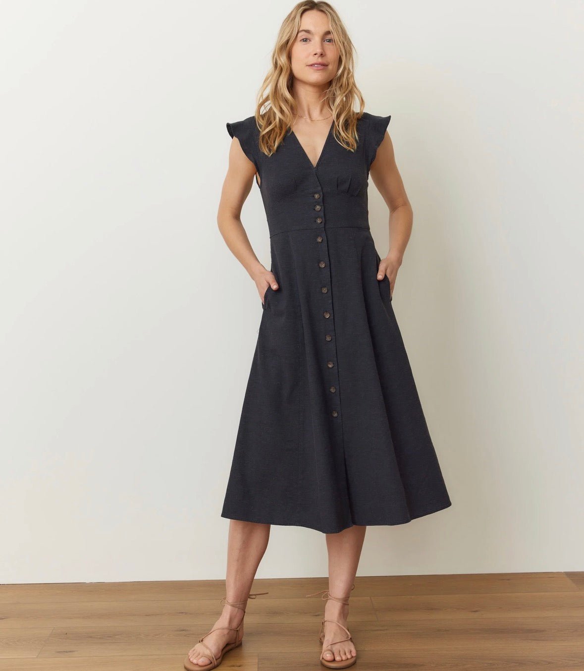 Marine Layer Camila Midi Dress - Flea Boutiques
