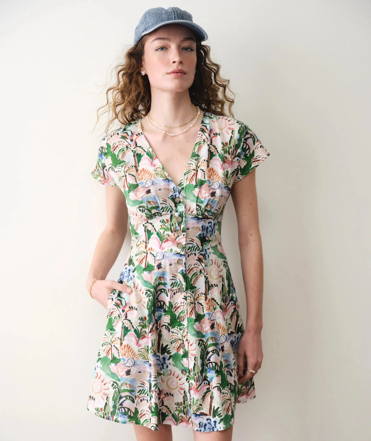 Marine Layer Camila Mini Dress - Flea Boutiques
