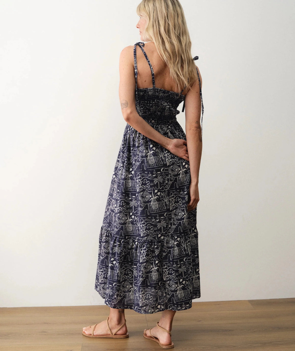 Marine Layer Carmen Smocked Dress - Flea Boutiques