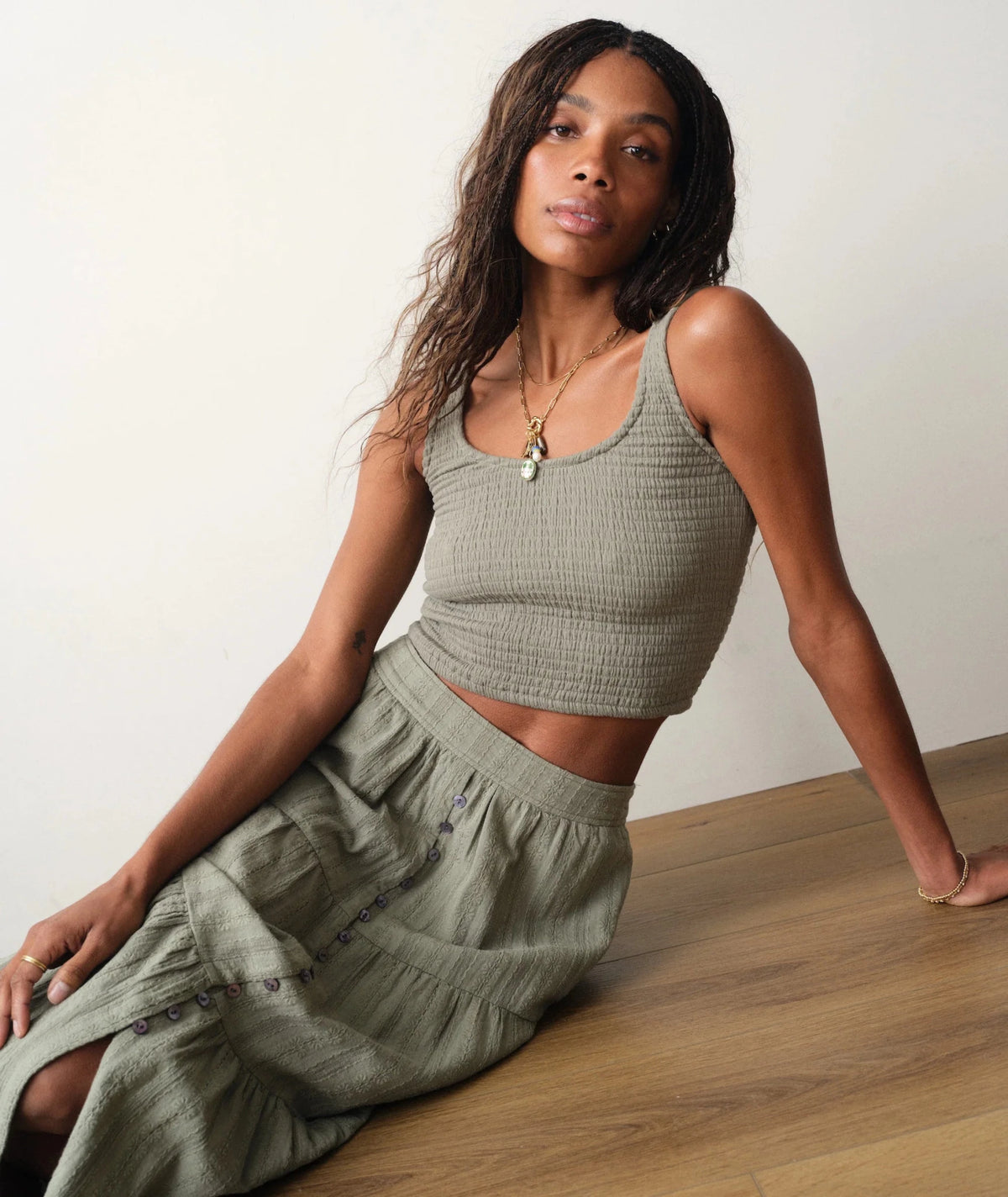 Marine Layer Coralina Scoop Tank - Flea Boutiques