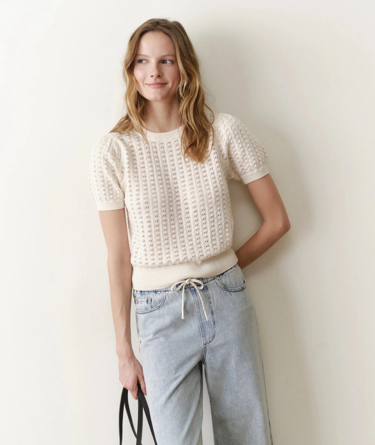 Marine Layer Ellie Puff Sleeve Sweater - Flea Boutiques