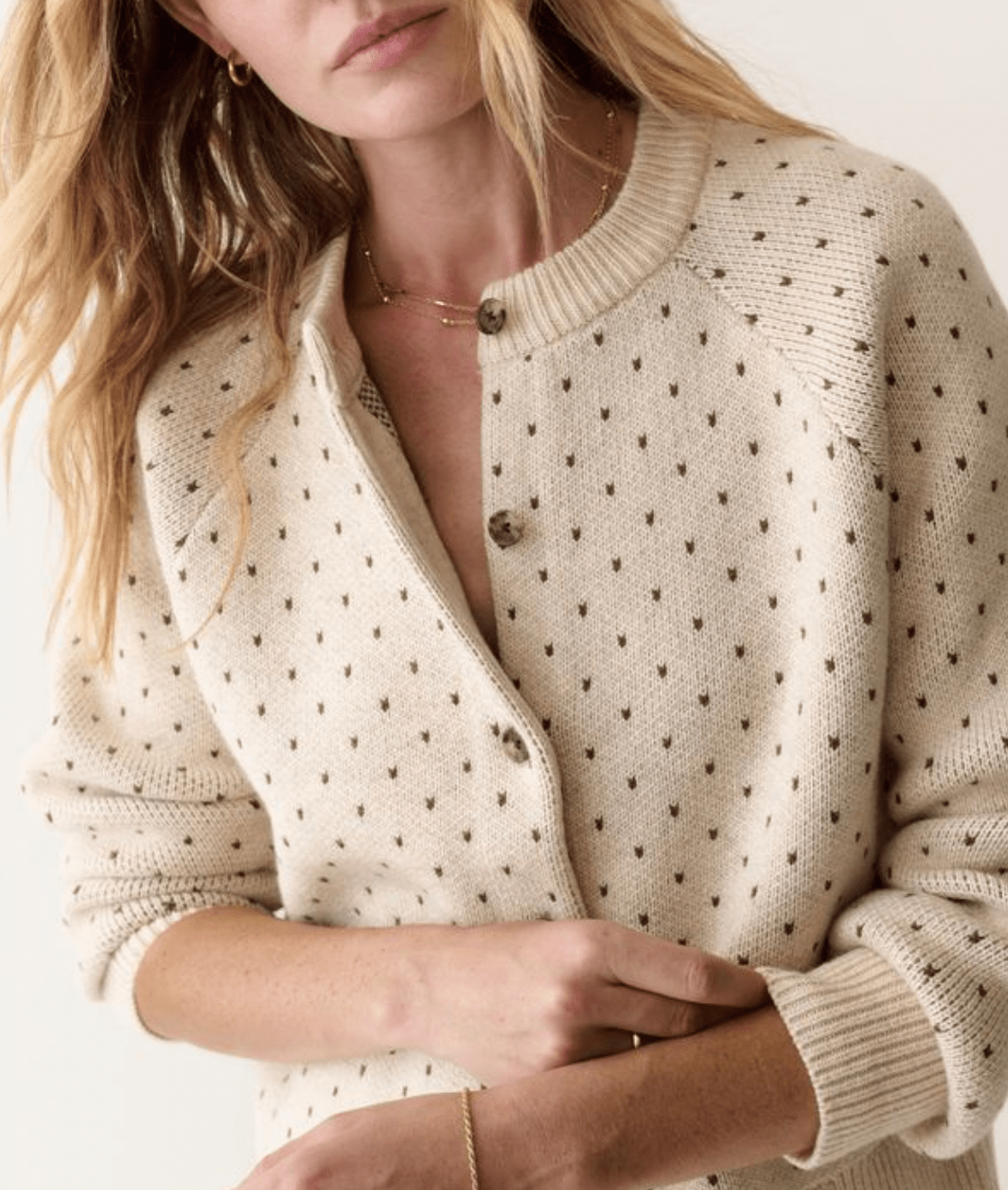 Marine Layer Iris Crewneck Cardigan - Flea Boutiques