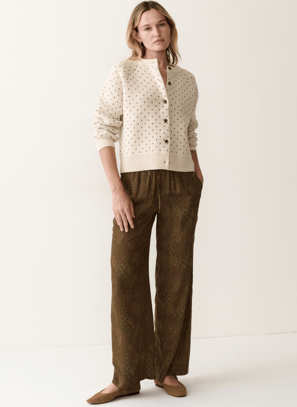 Marine Layer Iris Crewneck Cardigan - Flea Boutiques