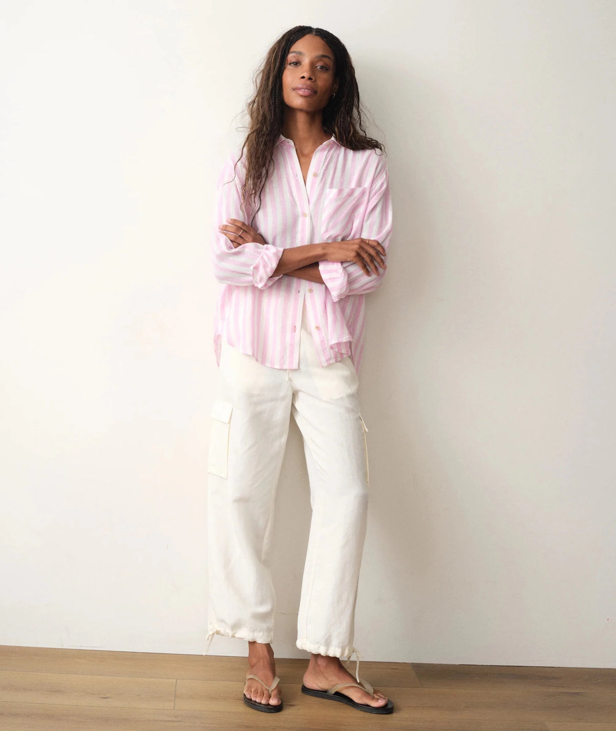 Marine Layer Jane Relaxed Linen Shirt - Flea Boutiques