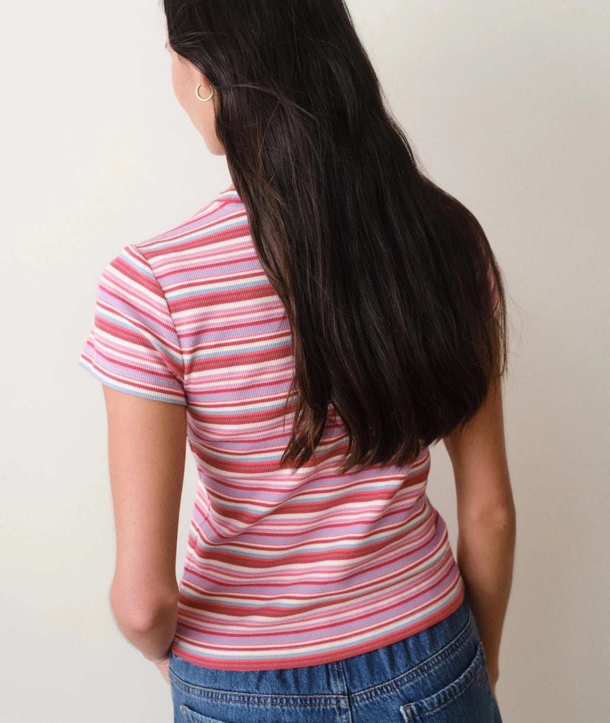 Marine Layer Lexi Rib Crew Tee - Flea Boutiques