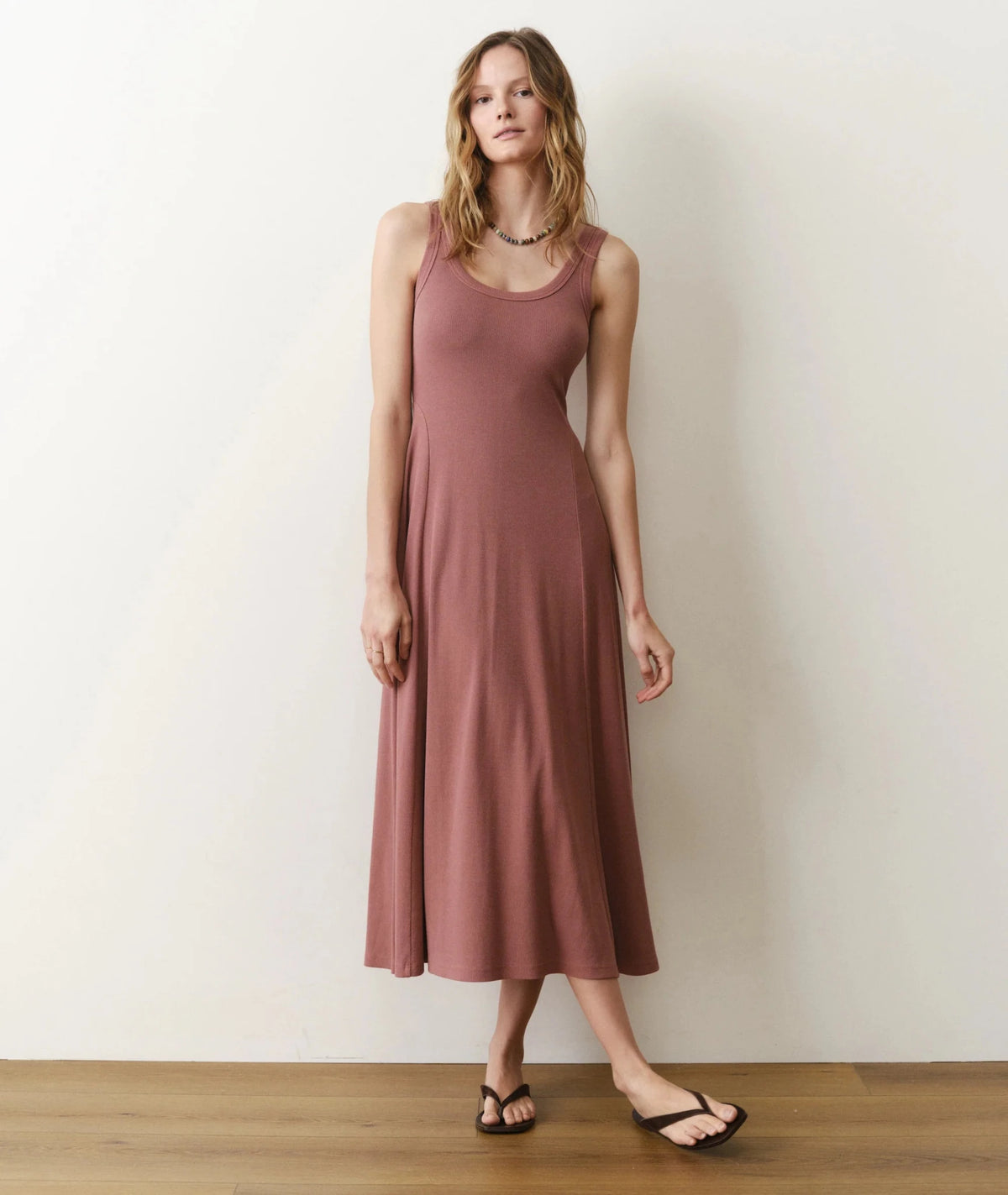 Marine Layer Lexi Rib Fit & Flare Dress - Flea Boutiques
