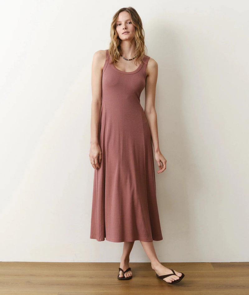 Marine Layer Lexi Rib Fit & Flare Dress - Flea Boutiques