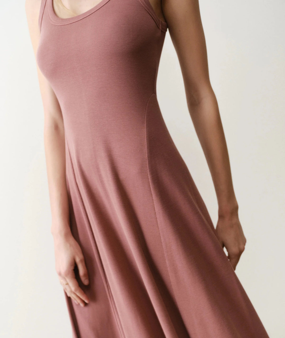 Marine Layer Lexi Rib Fit & Flare Dress - Flea Boutiques