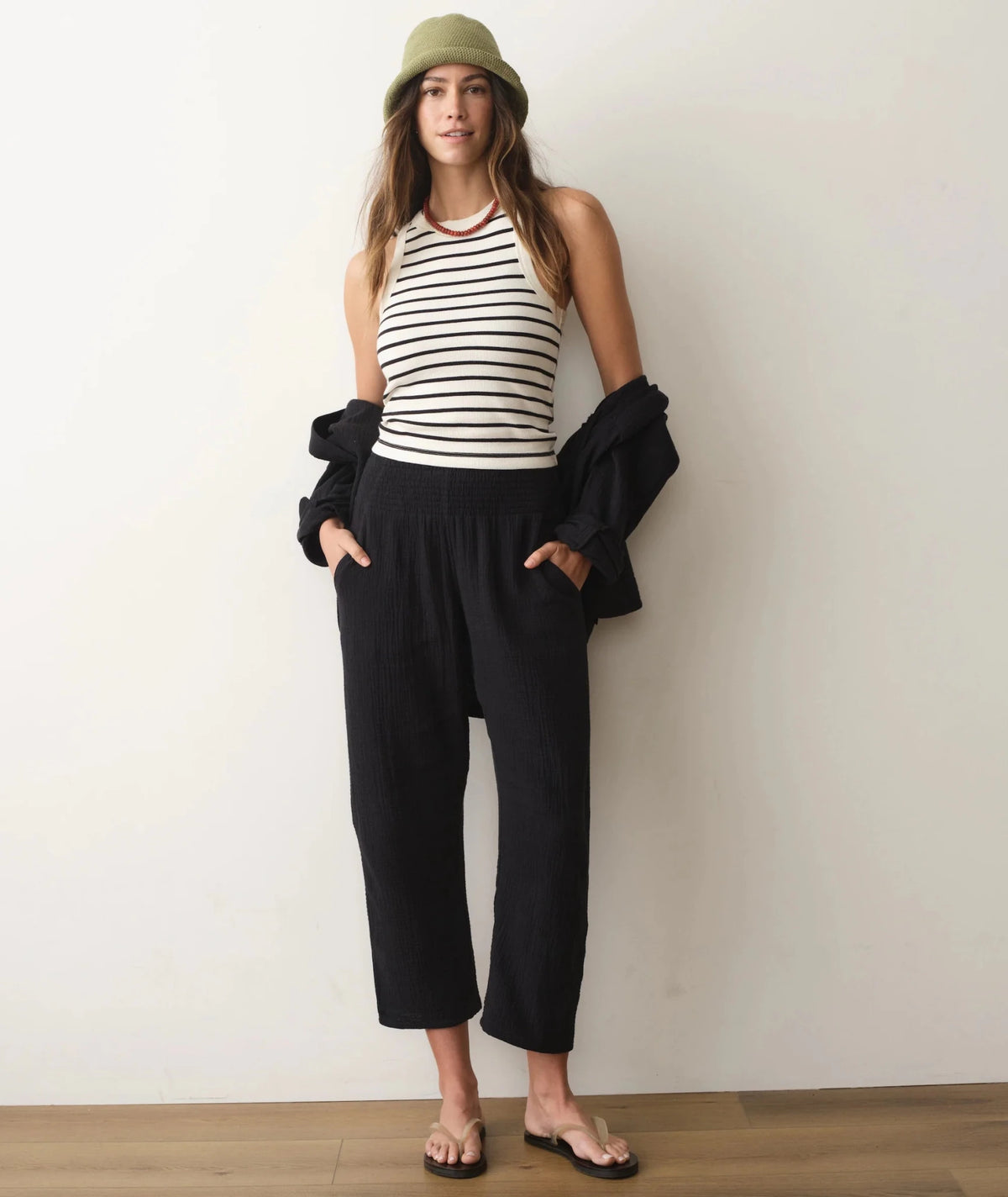 Marine Layer Lexi Rib High Neck Tank - Flea Boutiques