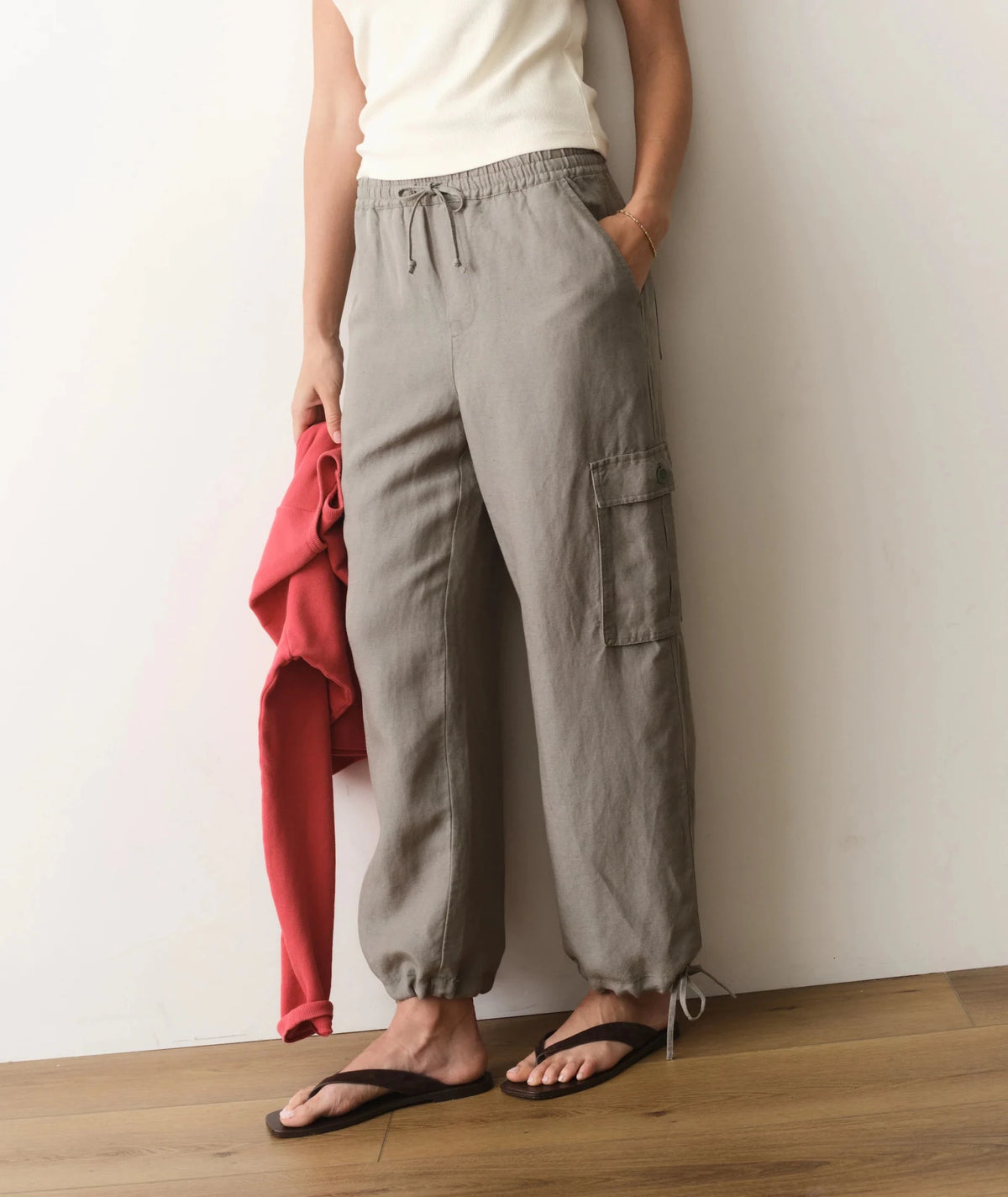 Marine Layer Linen Cargo Pants - Flea Boutiques