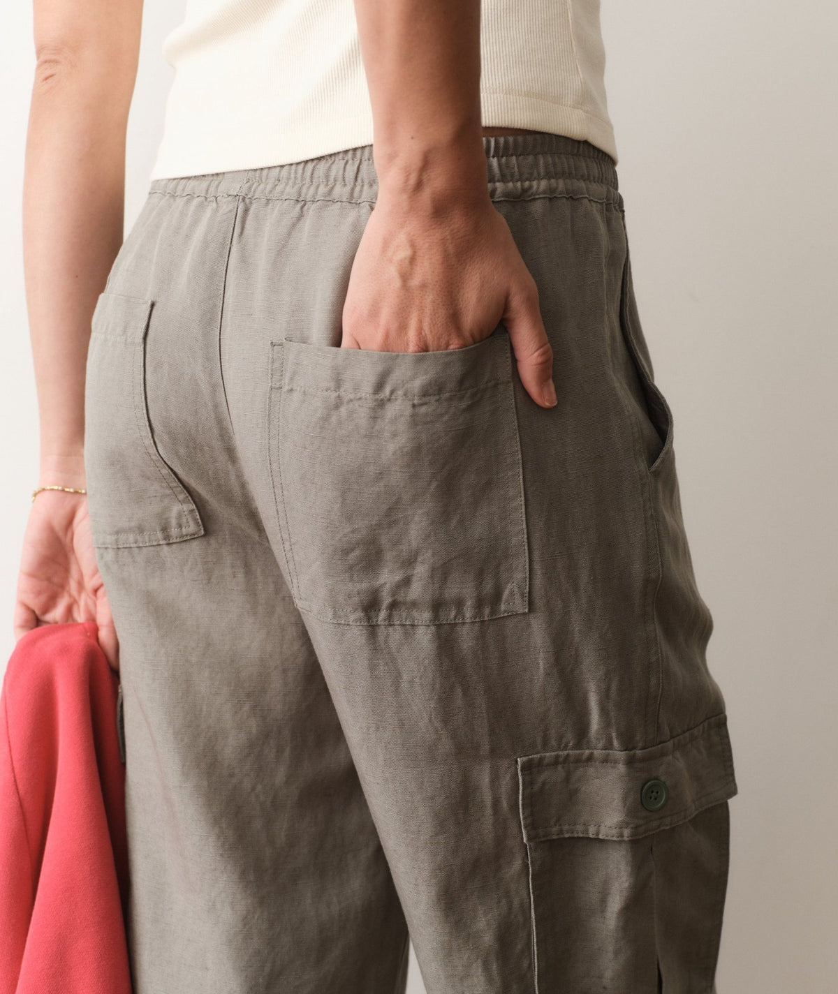 Marine Layer Linen Cargo Pants - Flea Boutiques