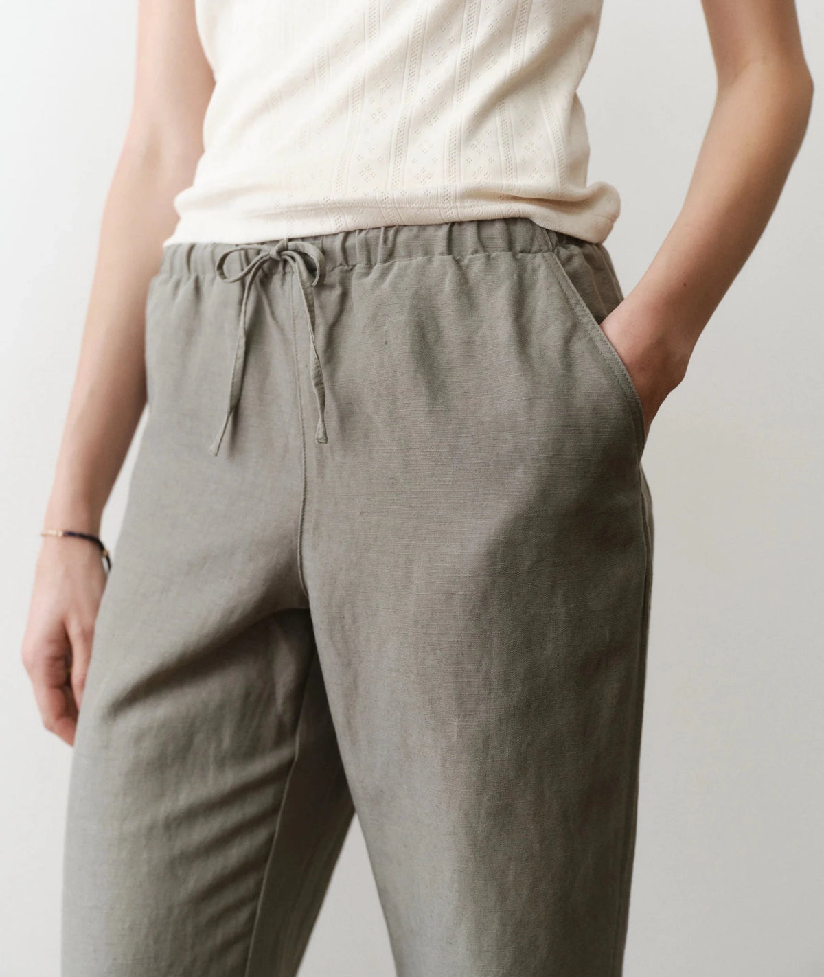 Marine Layer Linen Drawstring Pants - Flea Boutiques
