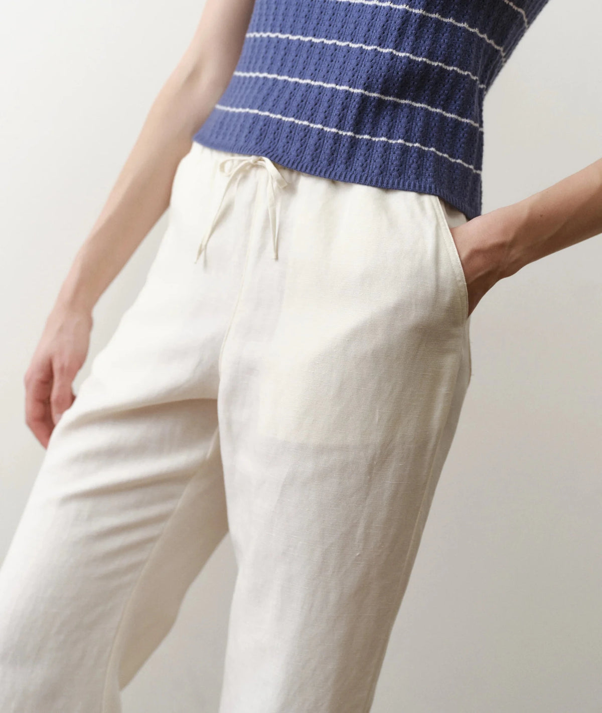 Marine Layer Linen Drawstring Pants - Flea Boutiques