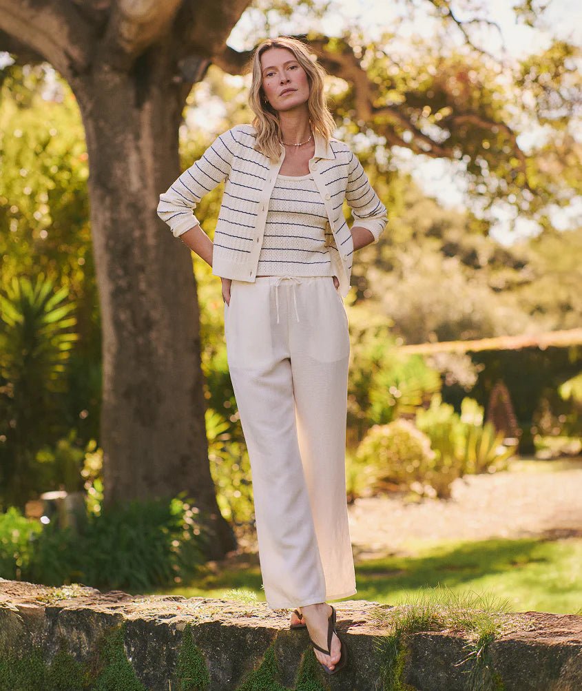 Marine Layer Linen Drawstring Pants - Flea Boutiques