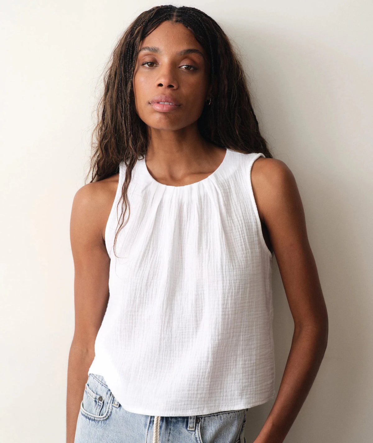 Marine Layer Serena High Neck Tank - Flea Boutiques