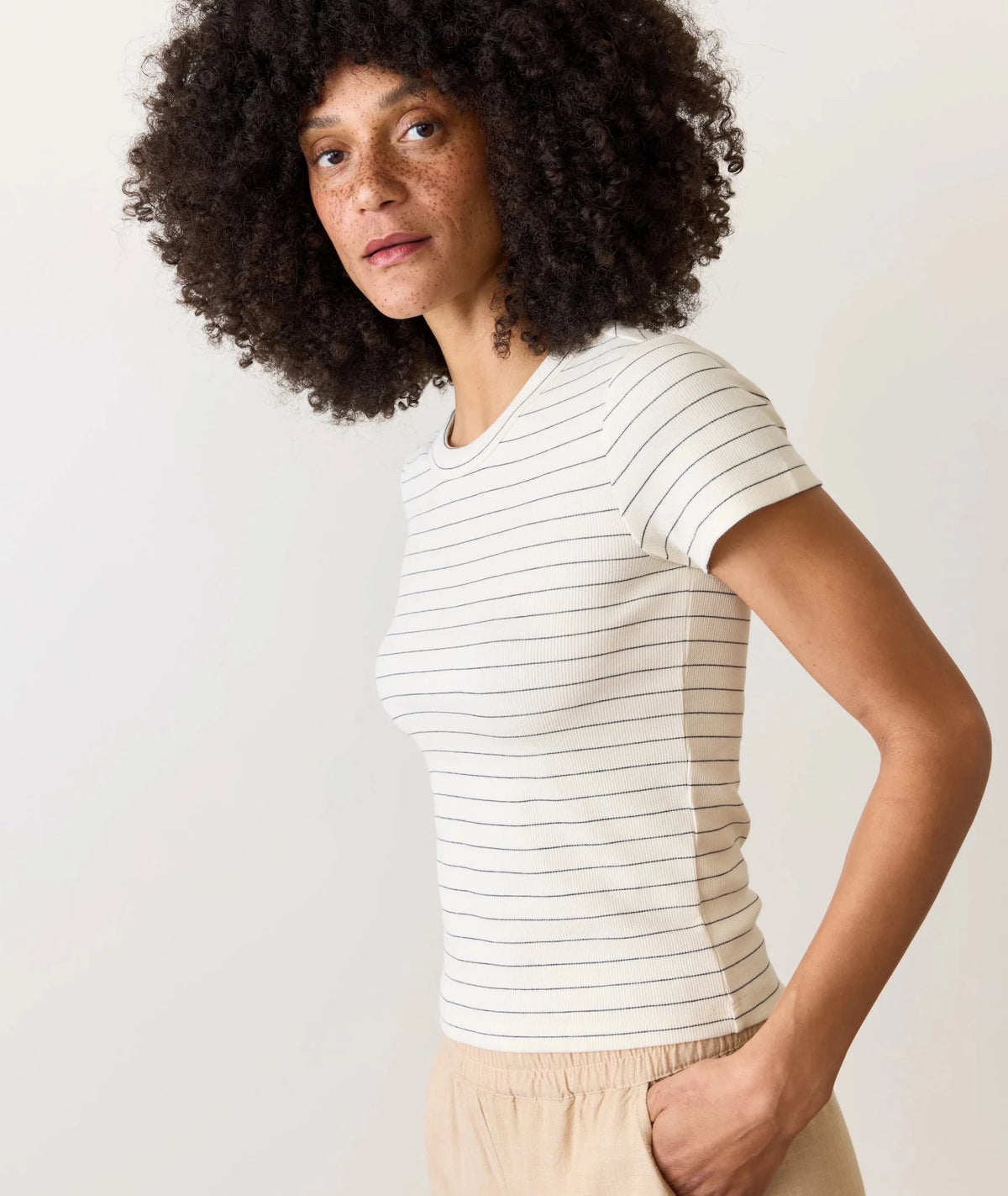 Marine Layer Sun - In Lexi Crew Tee - Flea Boutiques
