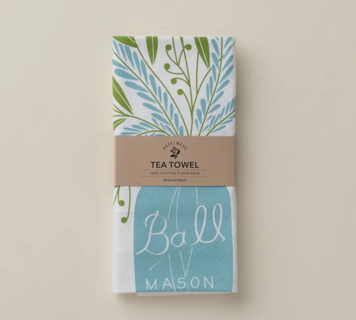 Mason Jar Tea Towel - Flea Boutiques