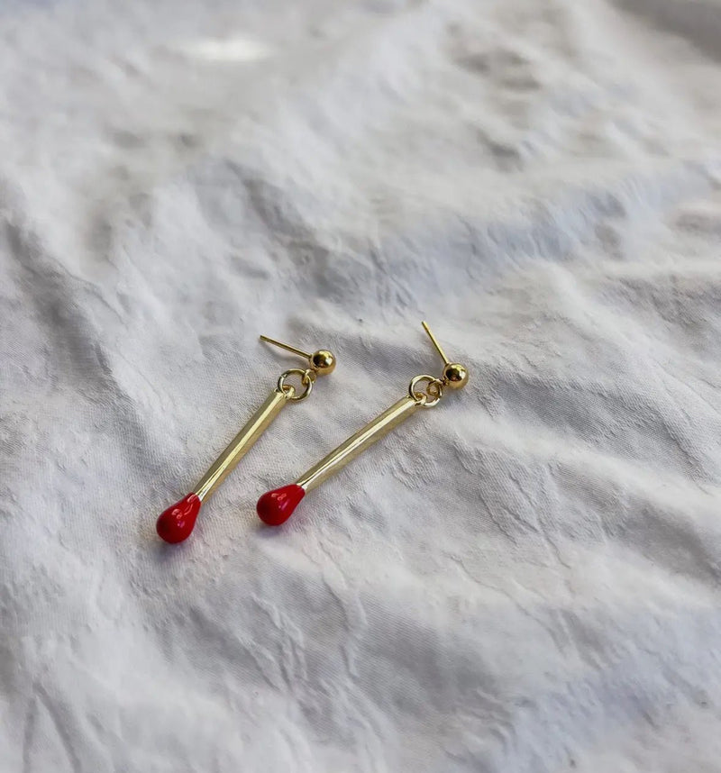 Matchstick Earrings - Flea Boutiques