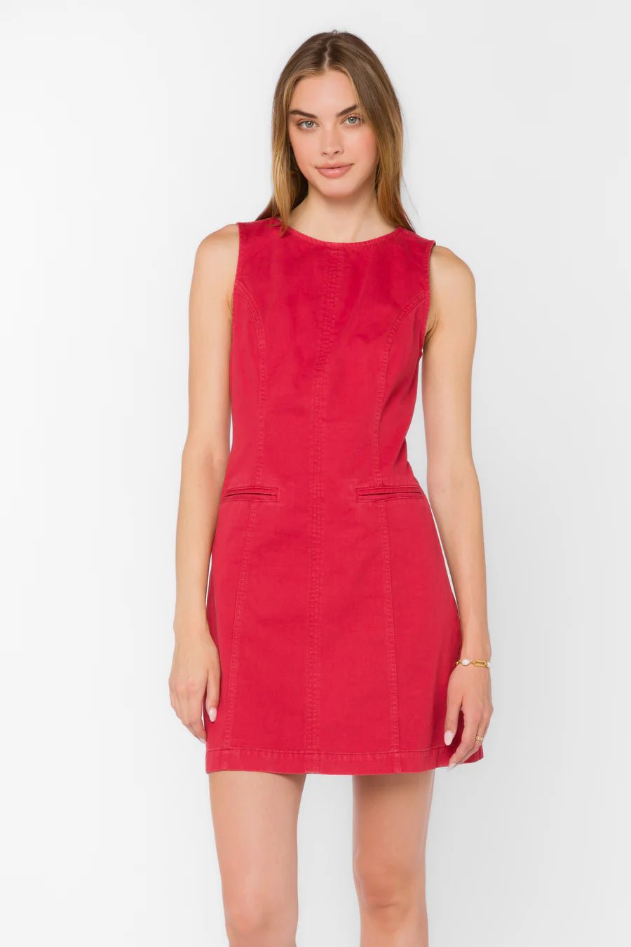 Matilda sleeveless Short Dress - Flea Boutiques