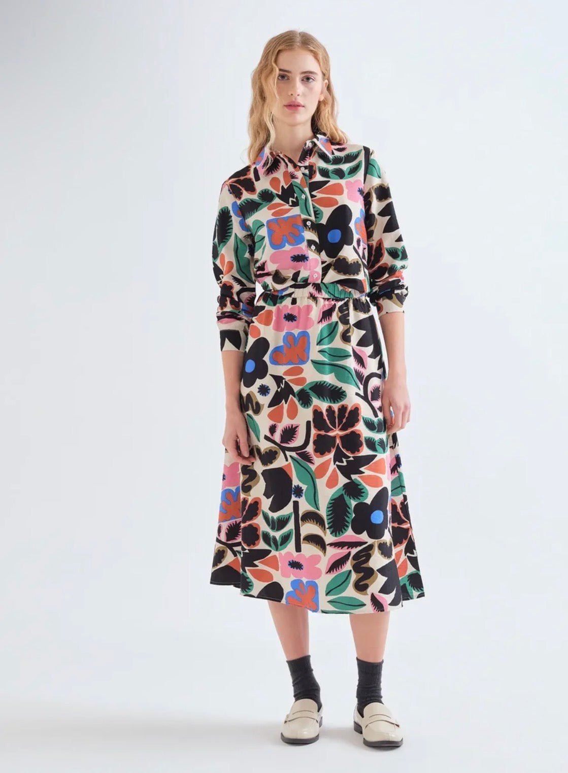 Matisse Fl. Button Down - Flea Boutiques