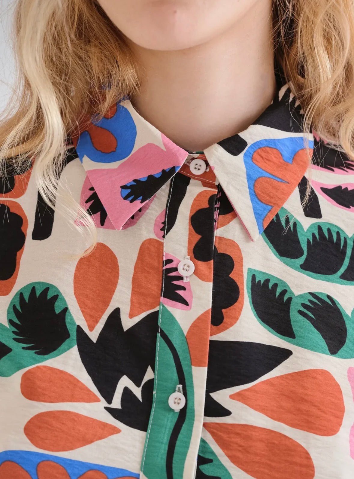 Matisse Fl. Button Down - Flea Boutiques