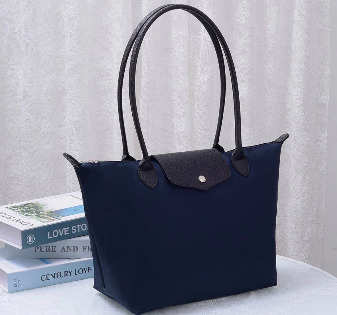 Medium Canvas Tote Bag - Flea Boutiques