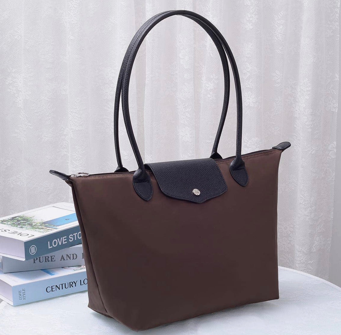 Medium Canvas Tote Bag - Flea Boutiques