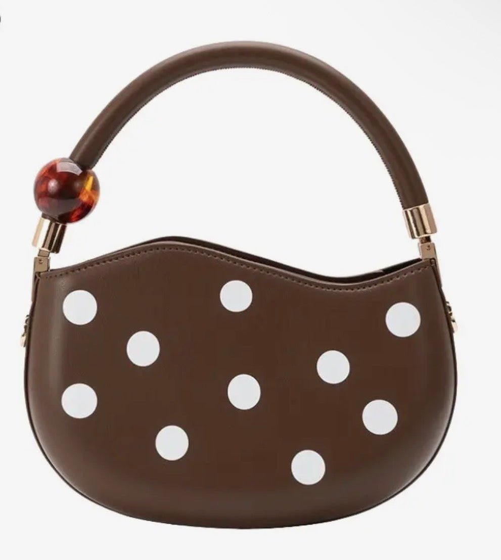 Melie Bianco Jennie Recycled Vegan Polka Dot Bag - Flea Boutiques