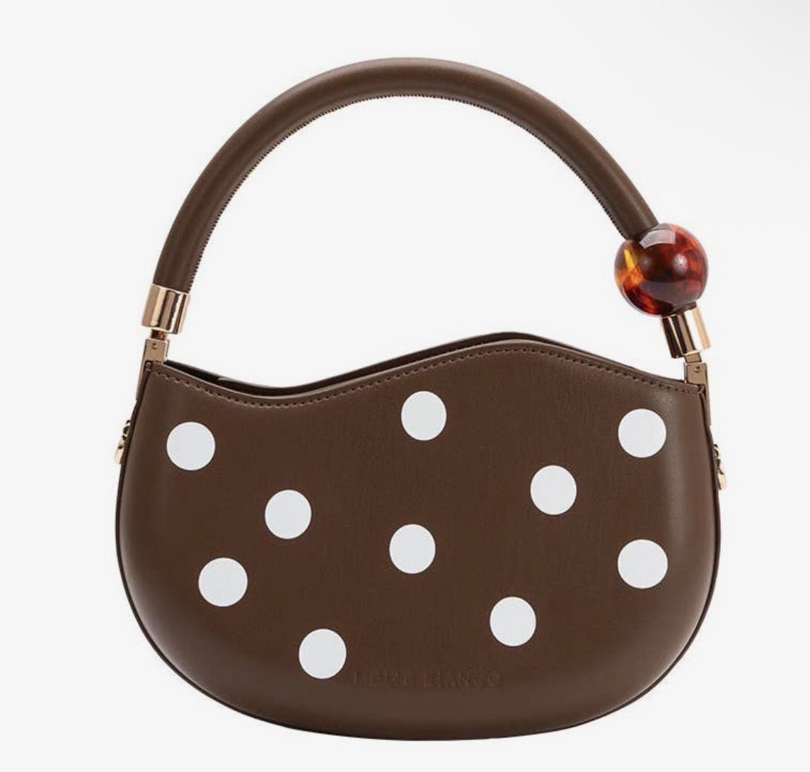 Melie Bianco Jennie Recycled Vegan Polka Dot Bag - Flea Boutiques