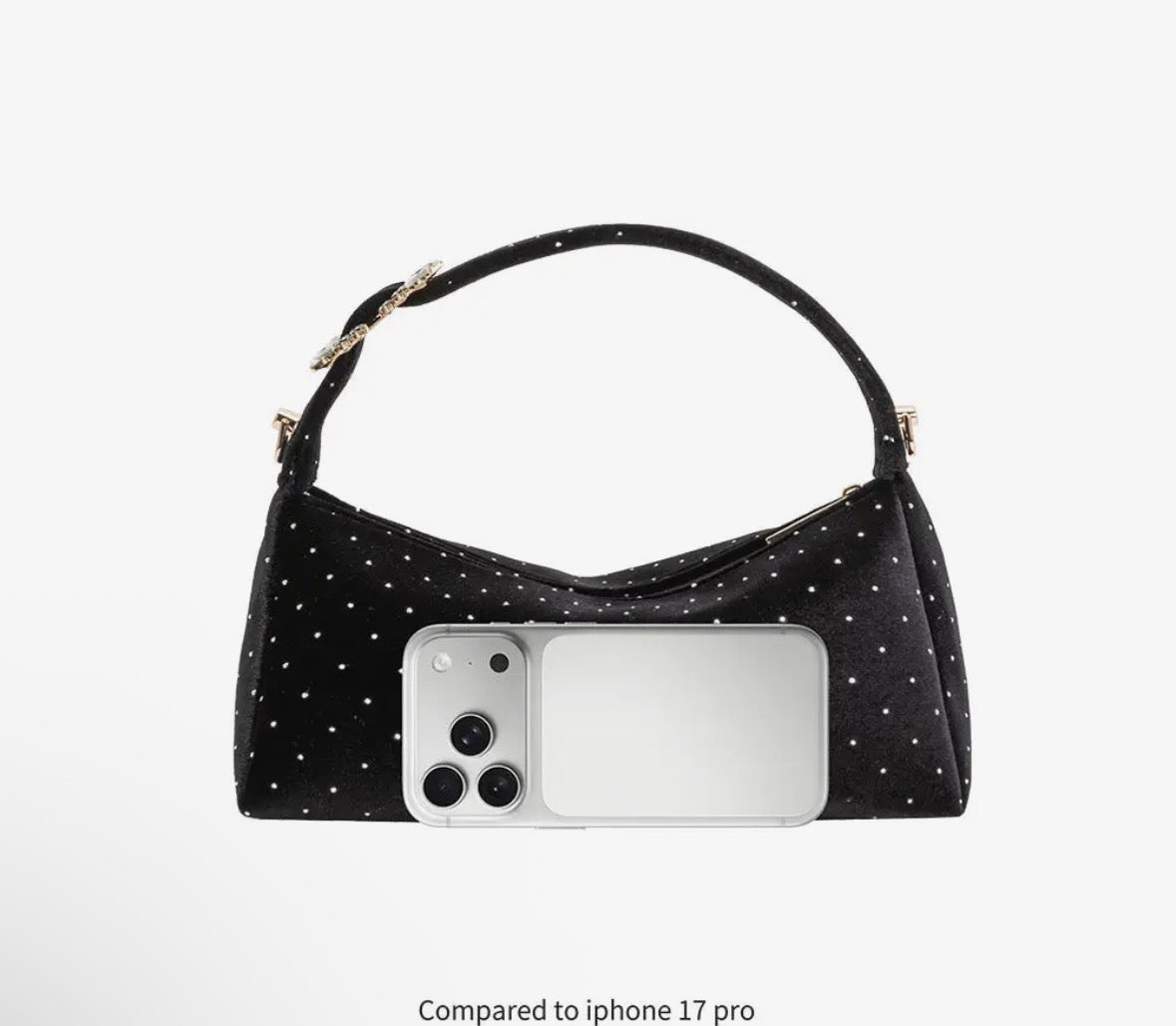Melie Bianco Shanice Red Velvet Crossbody - Flea Boutiques
