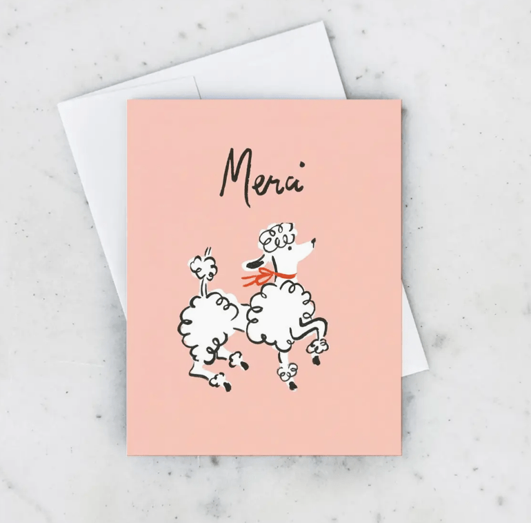 Merci! Thank You Card - Flea Boutiques