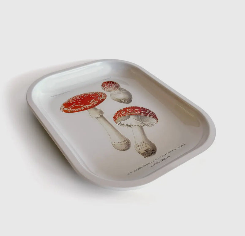 Metal Magic Mushroom Tray - Flea Boutiques