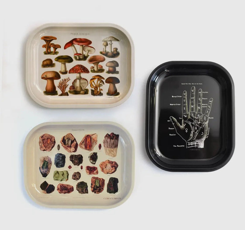 Metal Palmistry Tray - Flea Boutiques