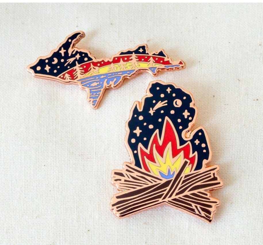 Michigan Pin Set - Flea Boutiques