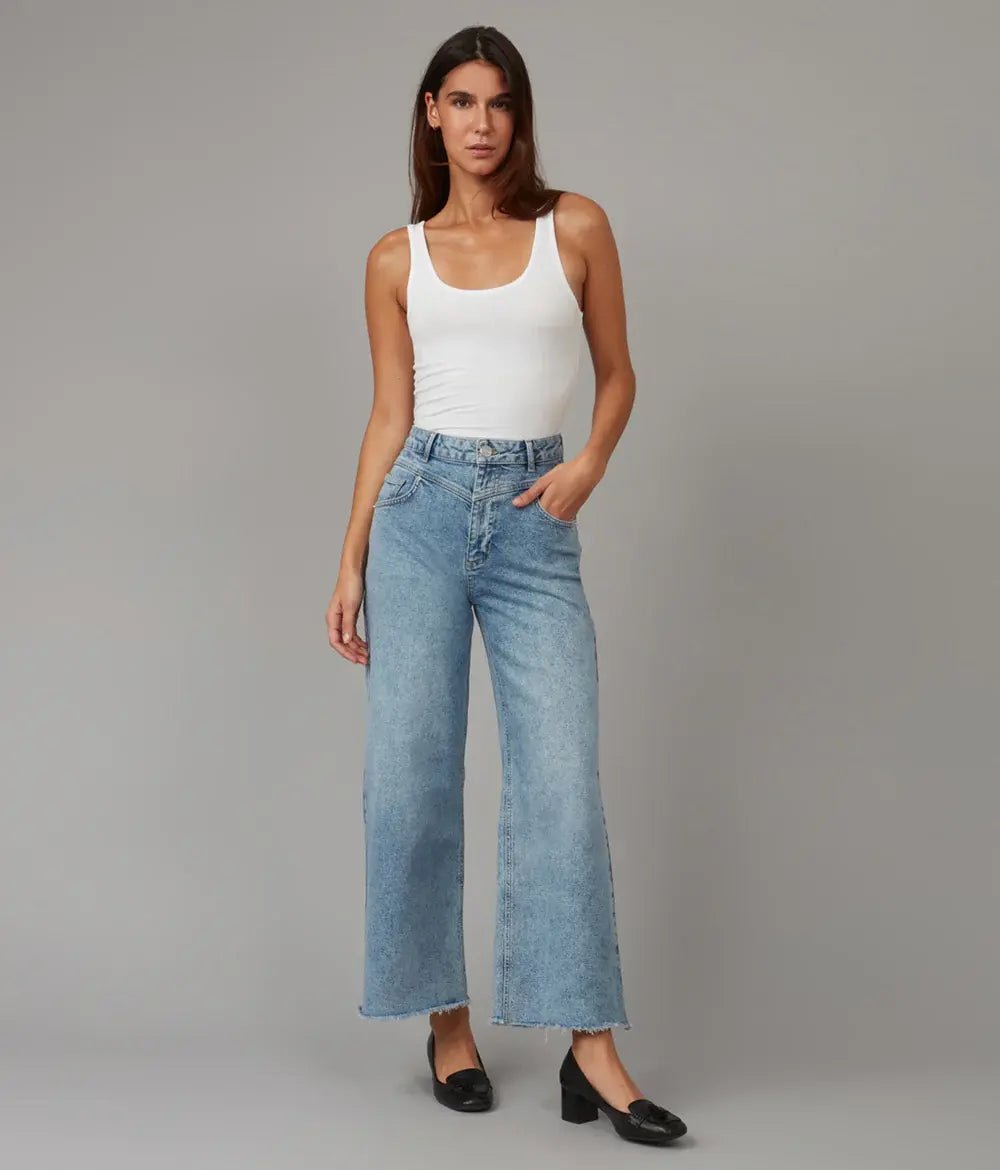 Milan Ultra Hi Rise Wide Leg - Flea Boutiques