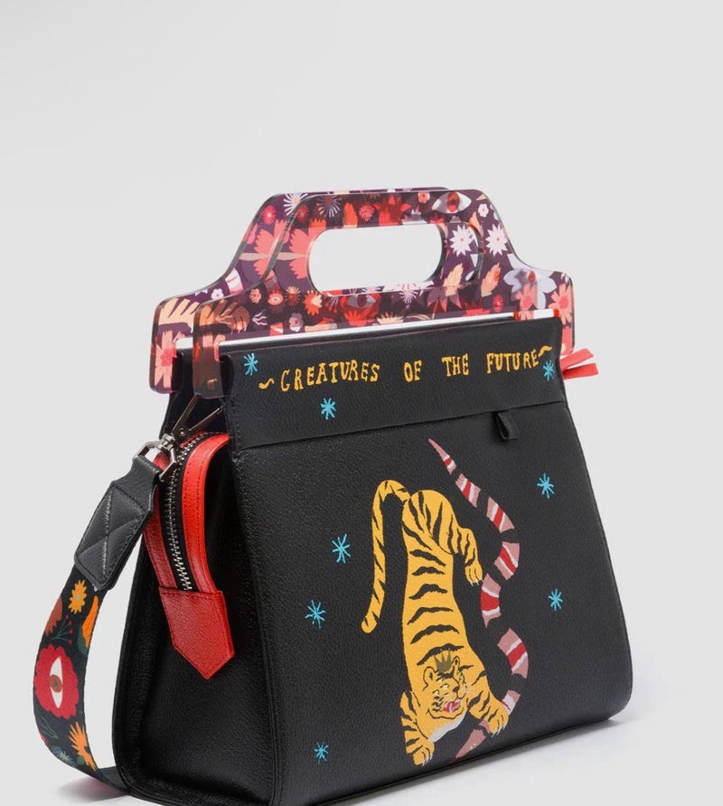 Min & Mon Vali Handle Tiger & Snake - Flea Boutiques