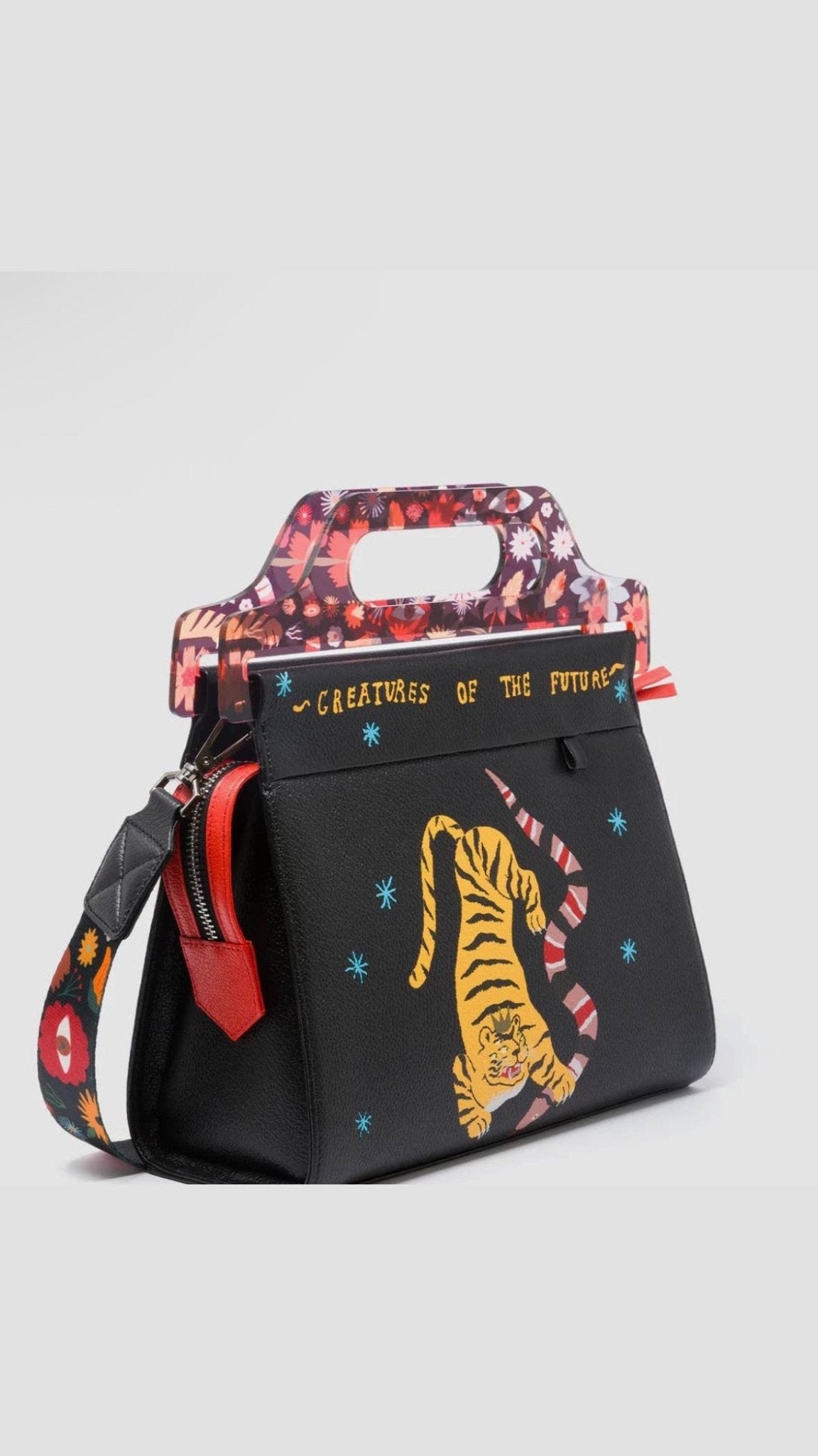 Min & Mon Vali Handle Tiger & Snake - Flea Boutiques