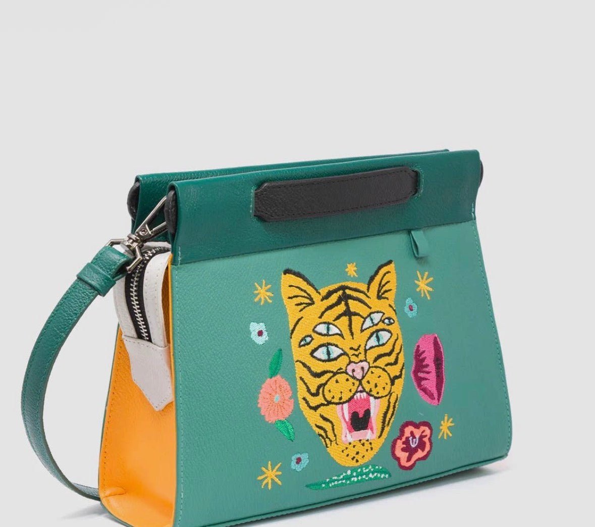 Min & Mon Vali Tiger & Flowers - Flea Boutiques