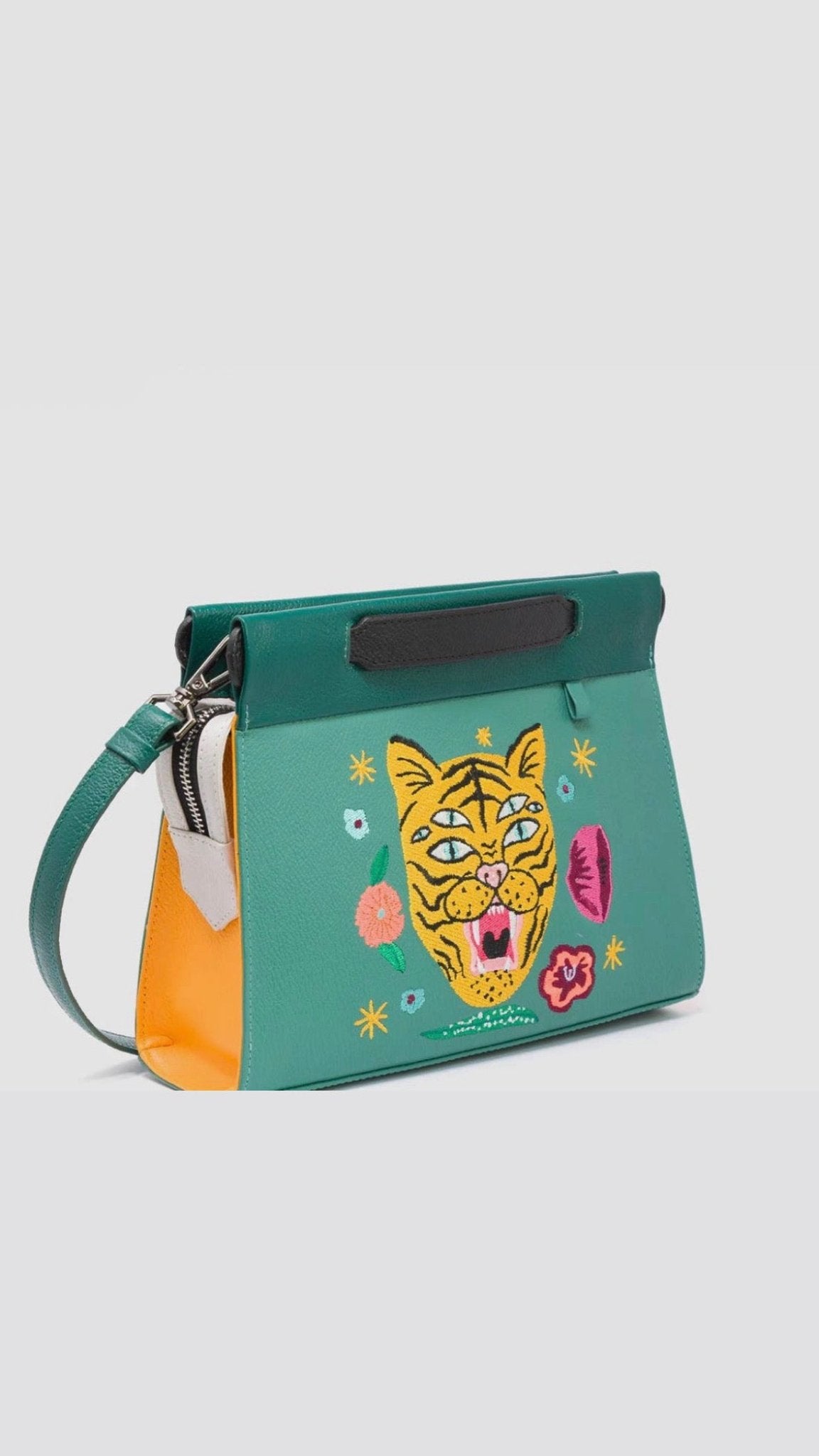 Min & Mon Vali Tiger & Flowers - Flea Boutiques