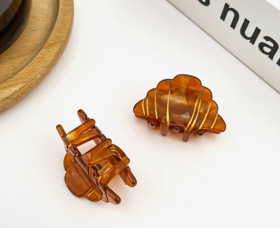 Mini Croissant Hair Clip - Flea Boutiques