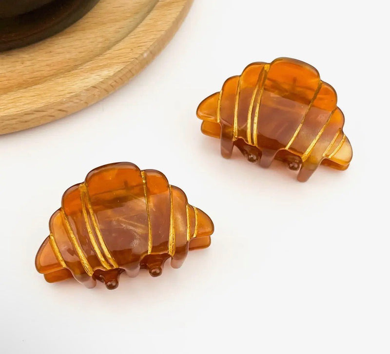 Mini Croissant Hair Clip - Flea Boutiques