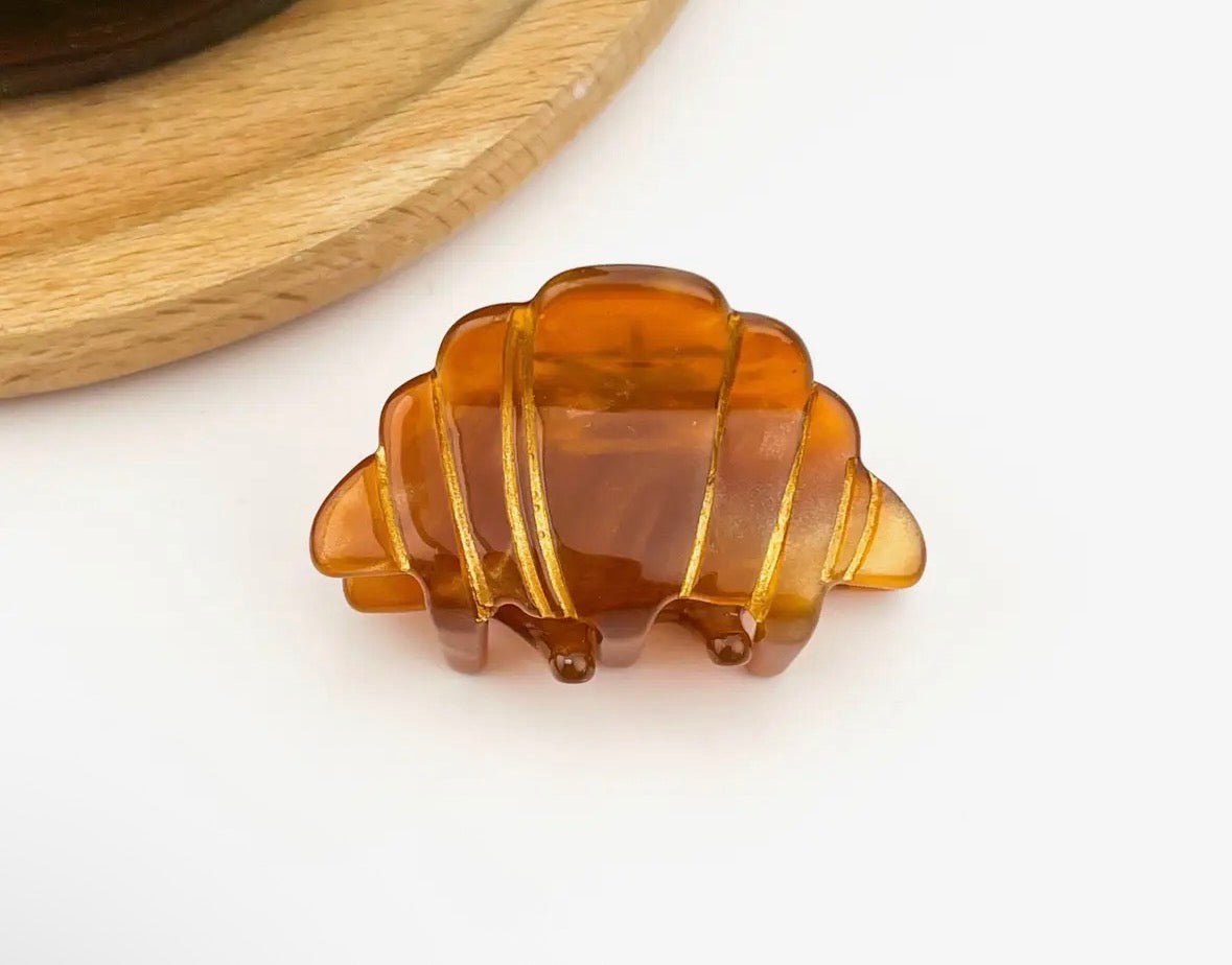 Mini Croissant Hair Clip - Flea Boutiques