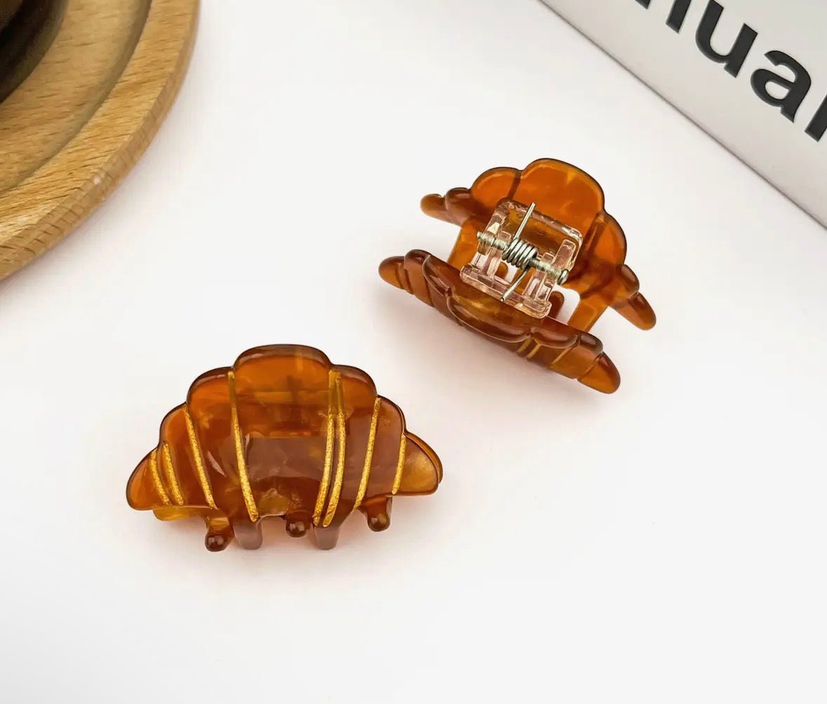 Mini Croissant Hair Clip - Flea Boutiques