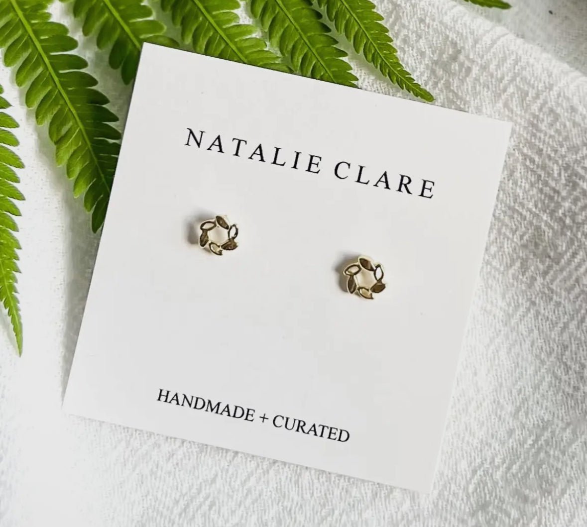 Mini Wreath Studs - Flea Boutiques