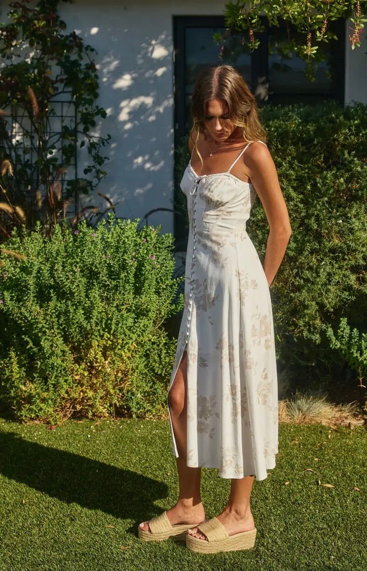 Moment In Time Midi Dress - Flea Boutiques