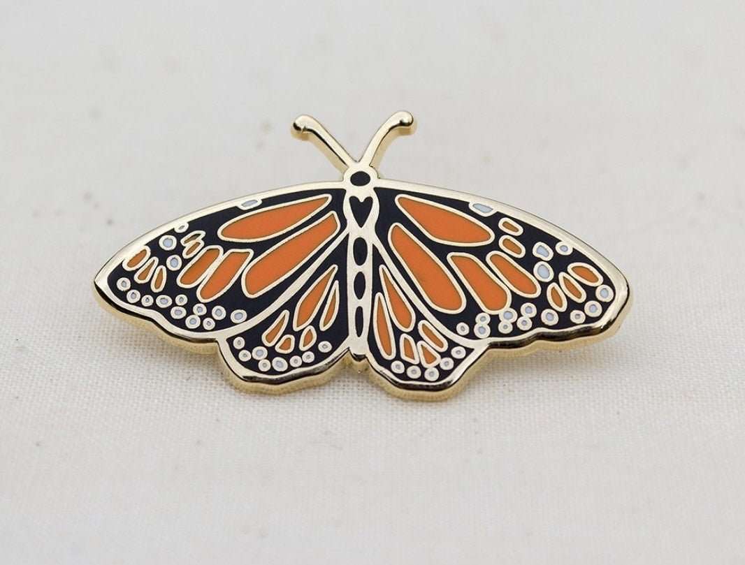 Monarch Butterfly Pin - Flea Boutiques