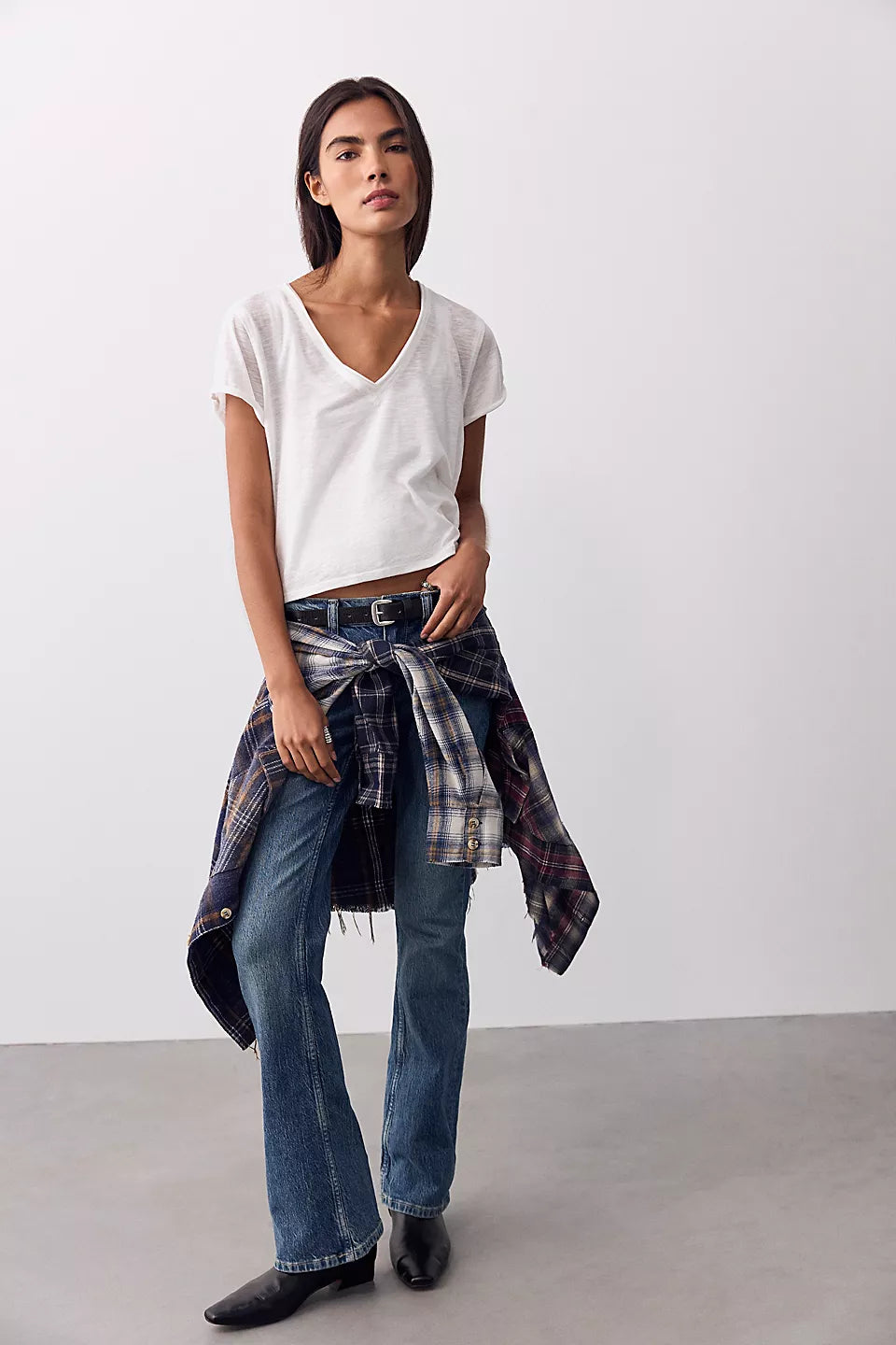 Free People Monte Low-Rise Slim Boot Cut