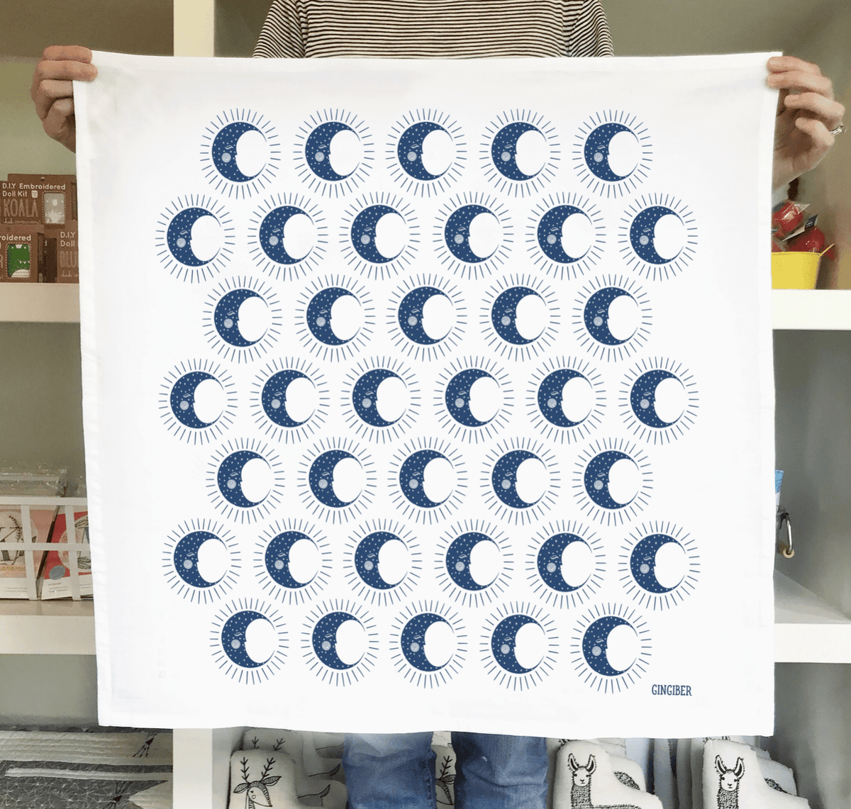 Moon Tea Towel - Flea Boutiques