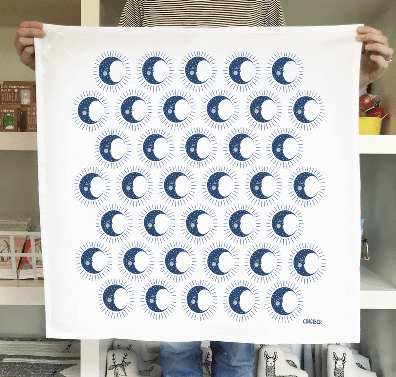 Moon Tea Towel - Flea Boutiques